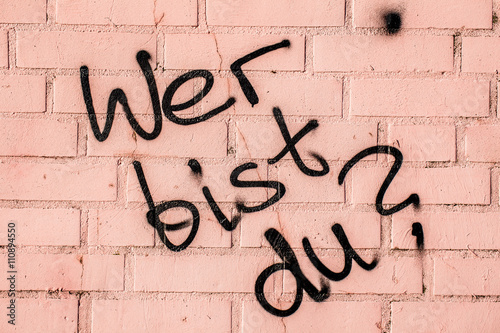 Graffiti: Wer bist Du ?