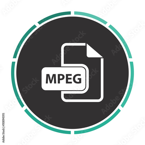MPEG computer symbol