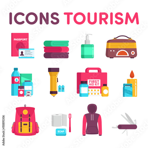 Icons tourism