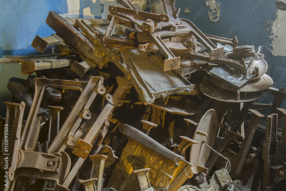 Fototapeta premium Arm rests in pile