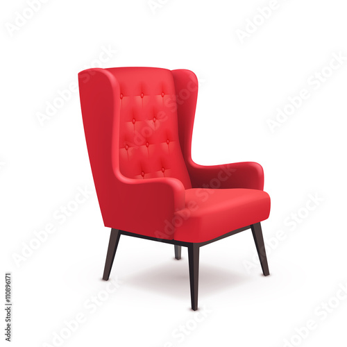 Chair Realistic Icon