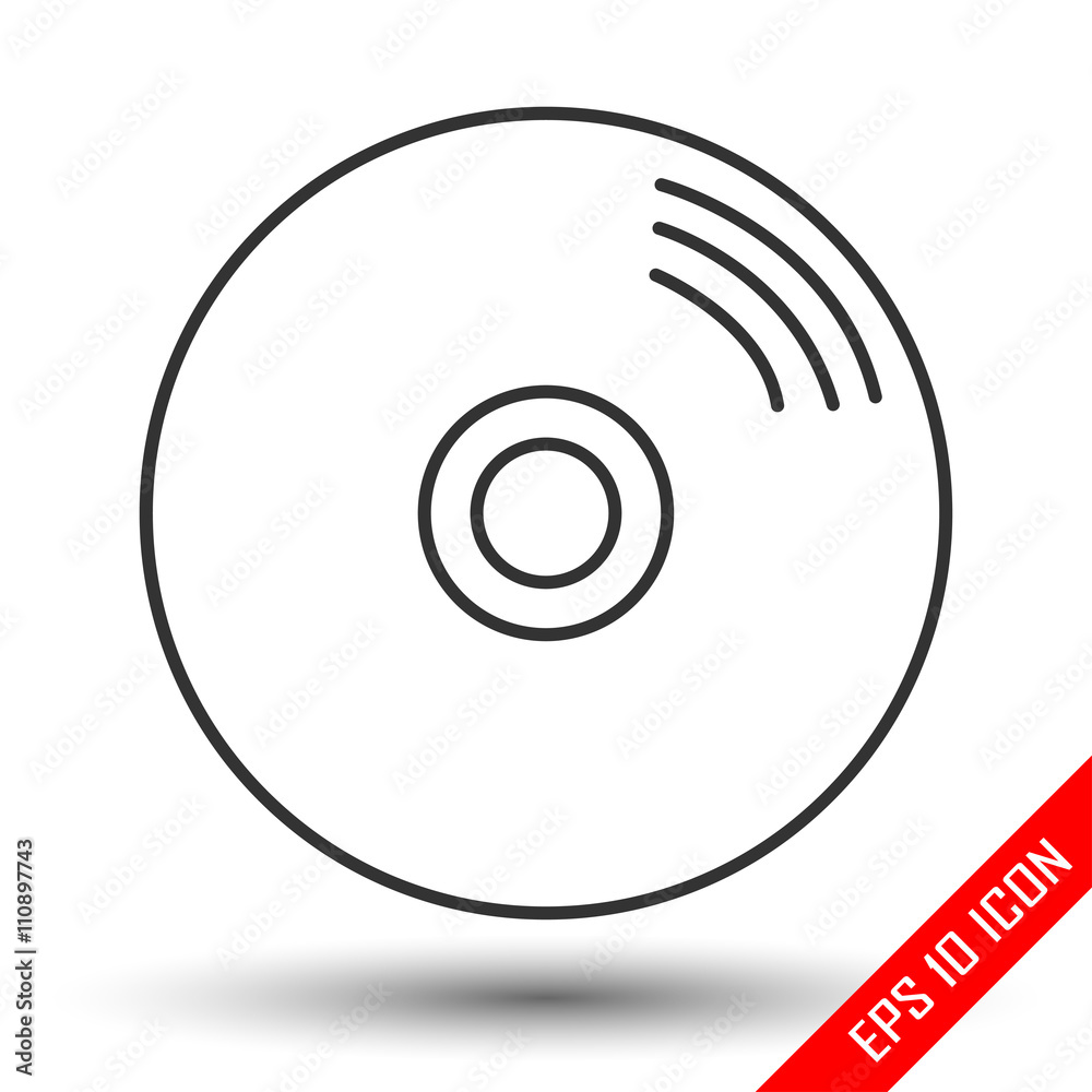 Disk icon. Disk picture. Disk flat vector. CD. DVD. Laser disc icon. Disk icon. Disk picture. Disk flat vector. CD. DVD. Laser disc icon.