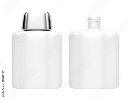 Bild auf Leinwand Aftershave lotion bottles