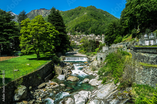 Paese di Rosazza (Biella)