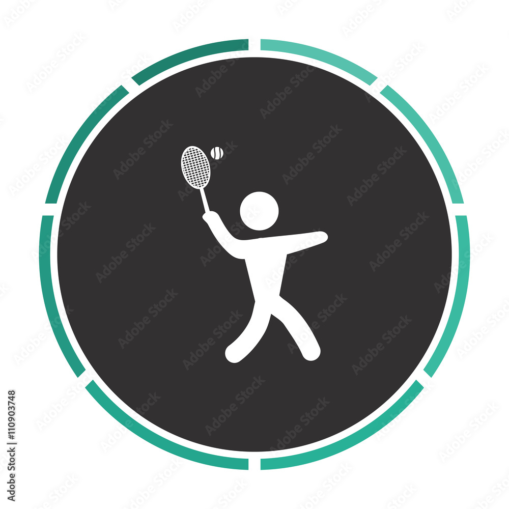 tennis computer symbol tennis computer symbol