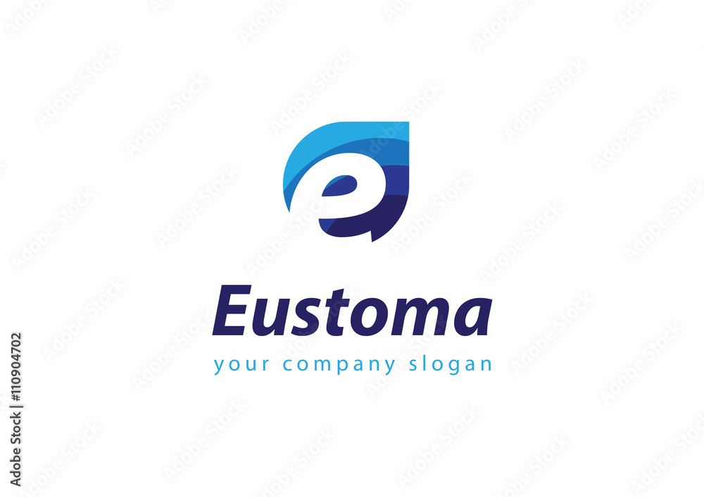 letter E logo Template for your company