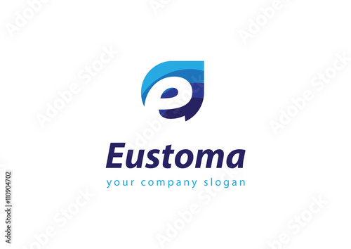 letter E logo Template for your company