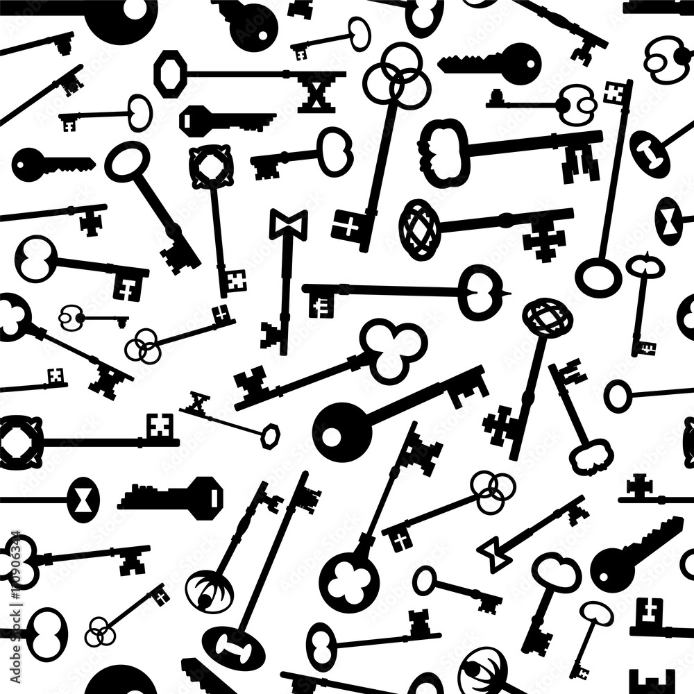 Keys Repeating Background Keys Repeating Background