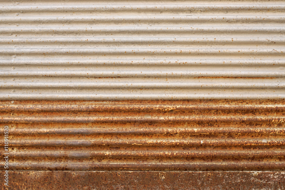 Old painted, metal surface Old painted, metal surface