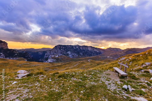 Fototapeta Naklejka Na Ścianę i Meble -  National mountains park Durmitor - Montenegro