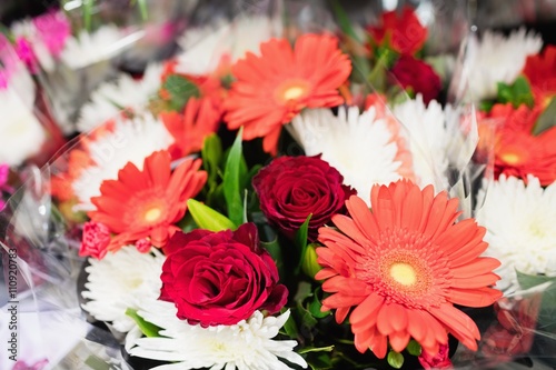 Image of a colourful bouquet