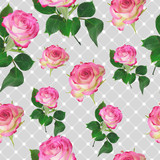 seamless roses background
