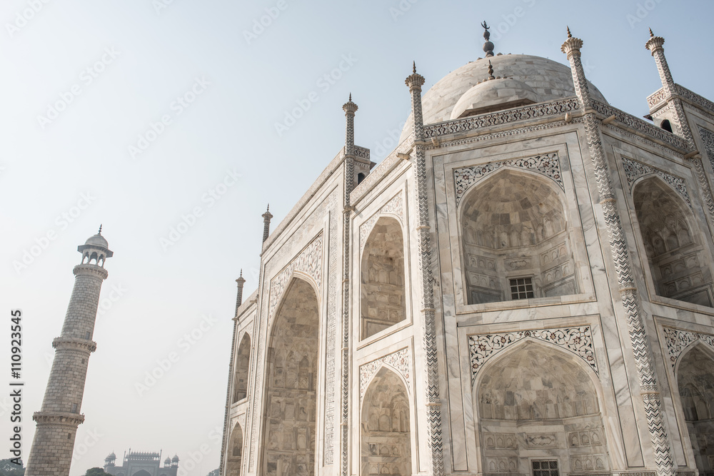 Exterior Beauty of Taj Mahal