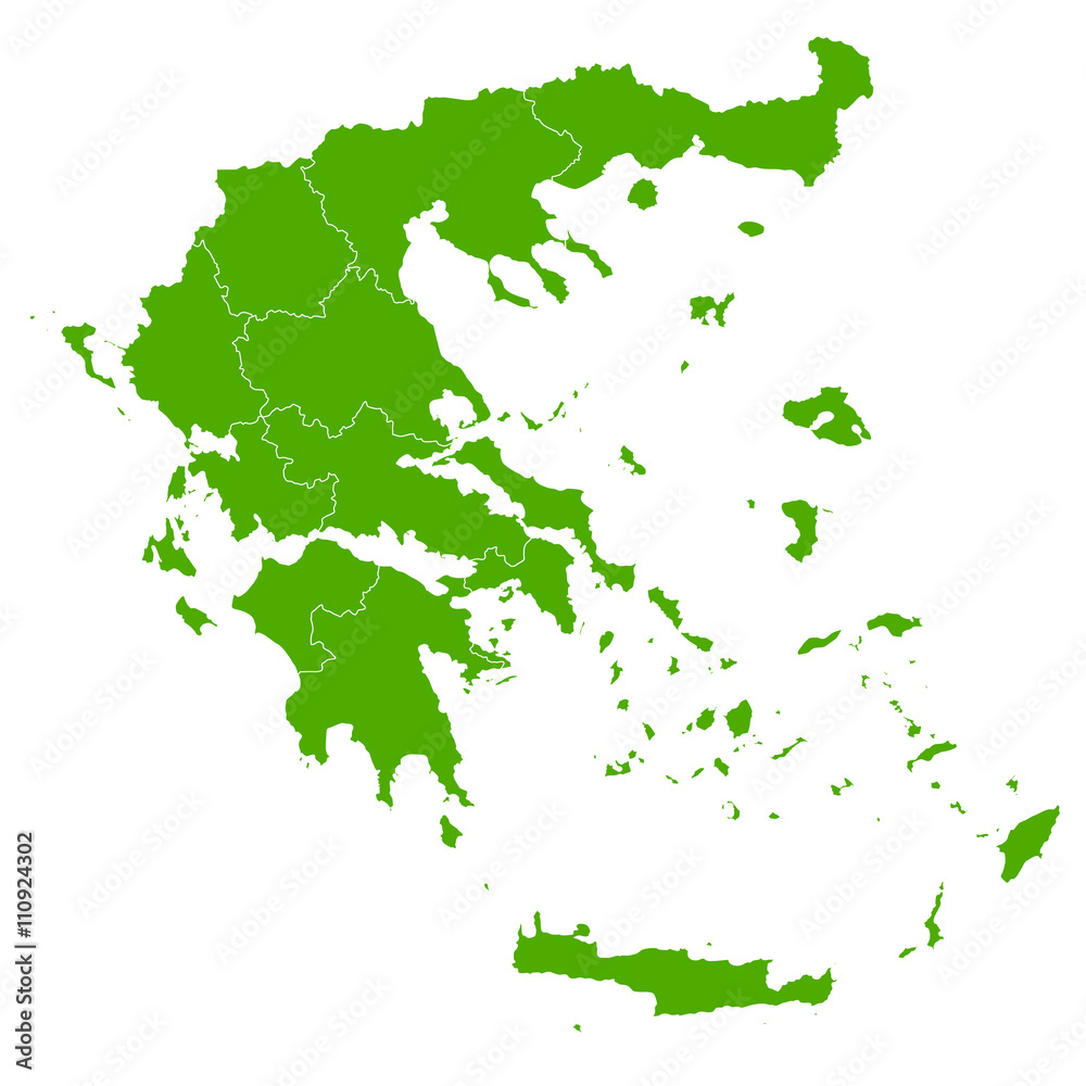 ギリシャ　地図　国　アイコン