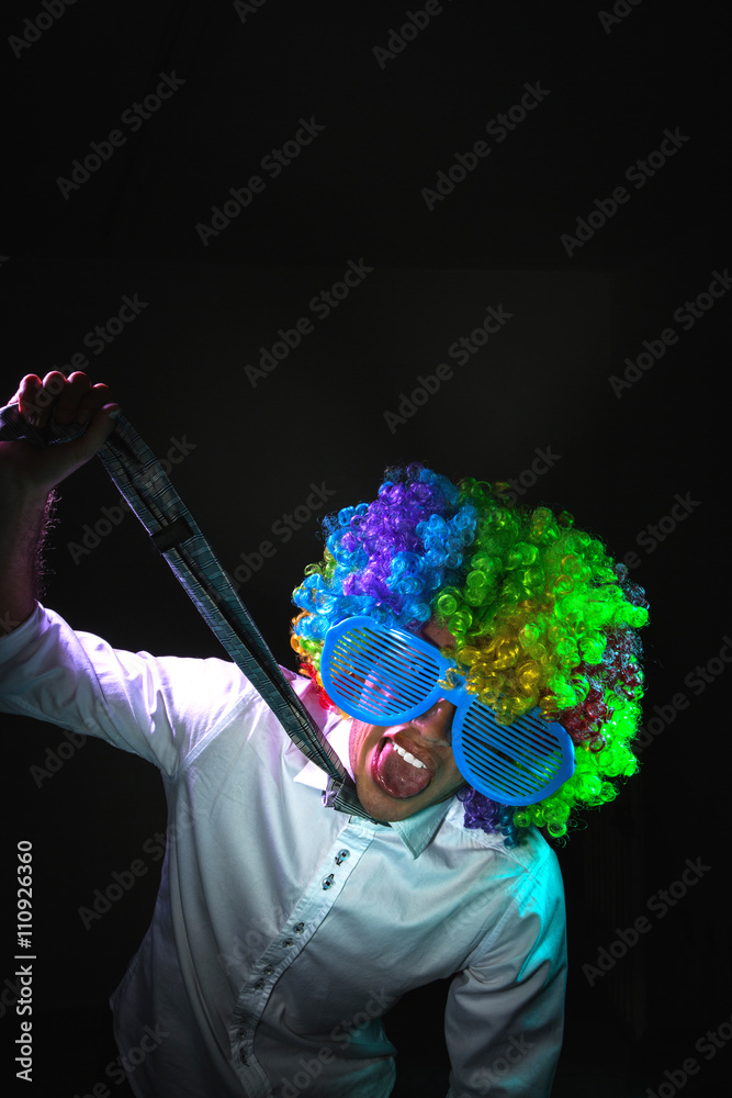 Clown smiling Clown smiling
