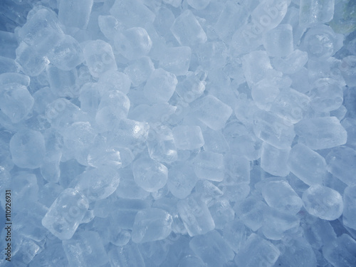 Close-up of glistening ice