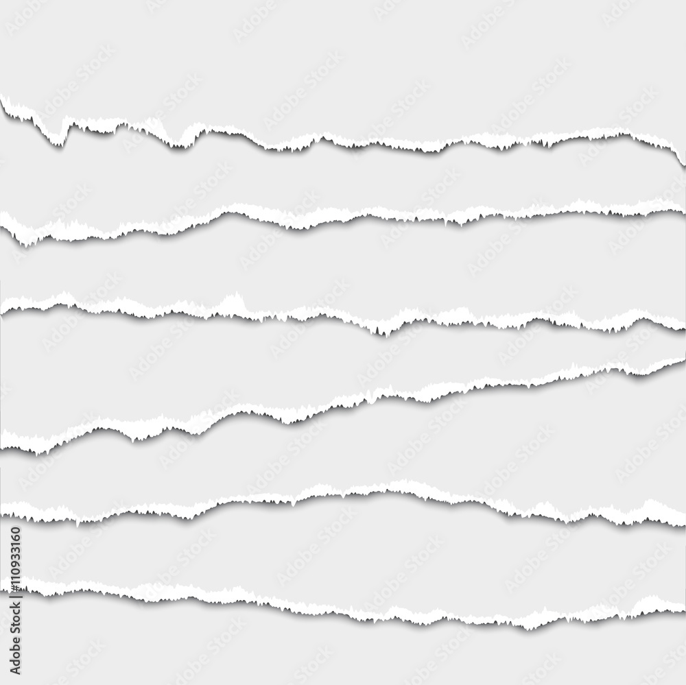 Fototapeta premium Torn paper background