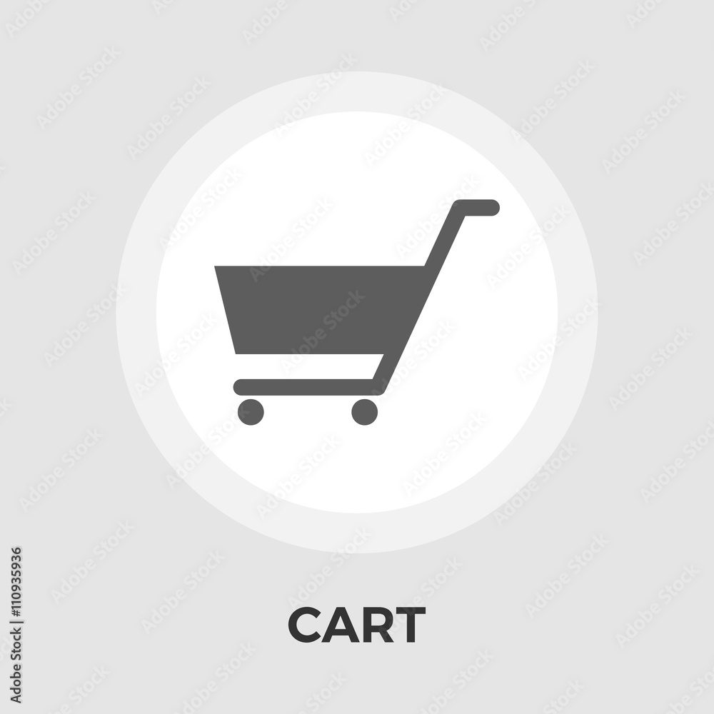 Cart Flat Icon Cart Flat Icon