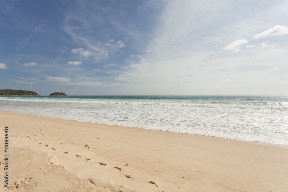 Tropical beach in Phuket island