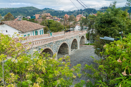 Puente Roto (Broken Bridge) in Cuenca, Ecuador