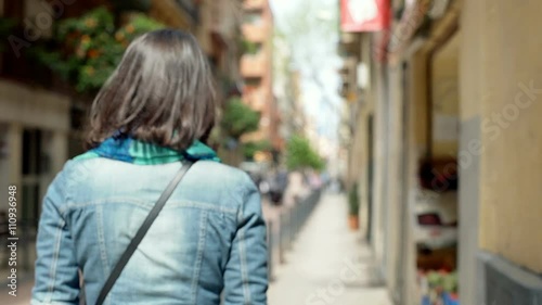 Wallpaper Mural Woman walking to the market place and looking on vegetables, steadycam shot
 Torontodigital.ca