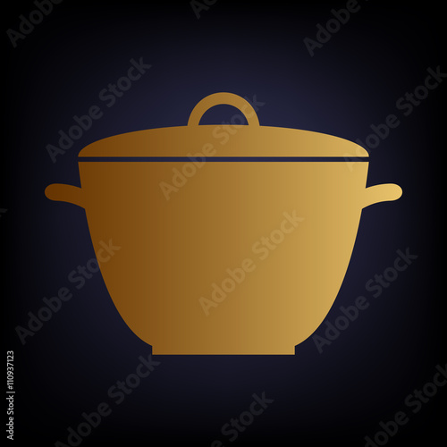 Saucepan simple Icon