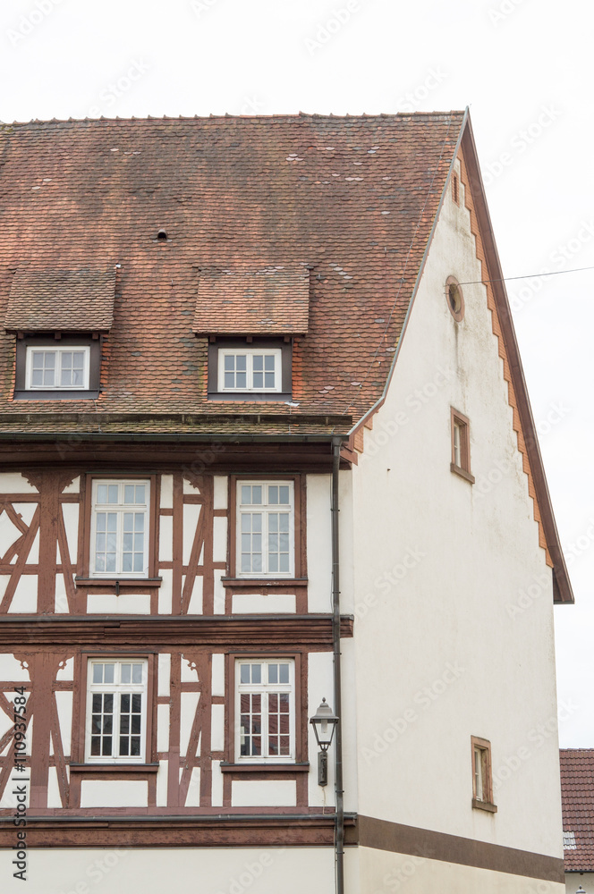 Half-timbered house in Haslach, Germany