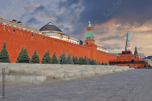 Photo Red square is the main and most famous square of Moscow and Russia, the arena of