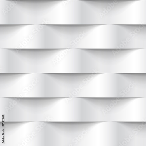 Folia na okno łazienkowe Abstrakcja 3d - biała geometryczna tapeta