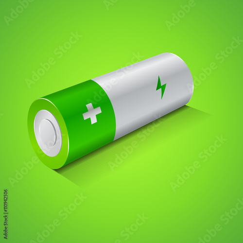 Battery Icon, Graphic Concept  