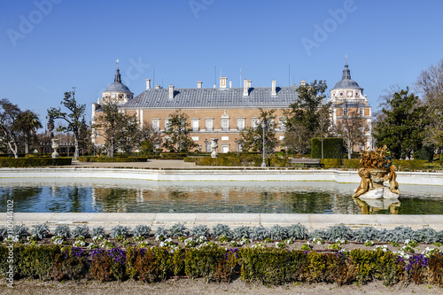 Royal Palace of Aranjuez is a residence of the King of Spain