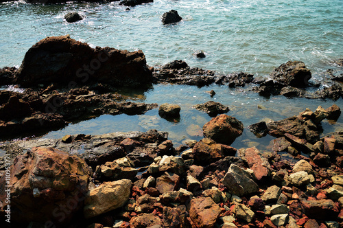 reef on the sea, Chantaburi, Thailand photo
