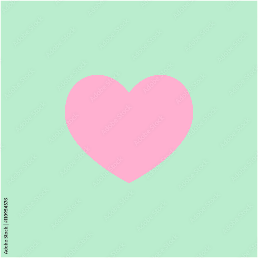 Heart Icon, vector illustration. Heart Icon, vector illustration.