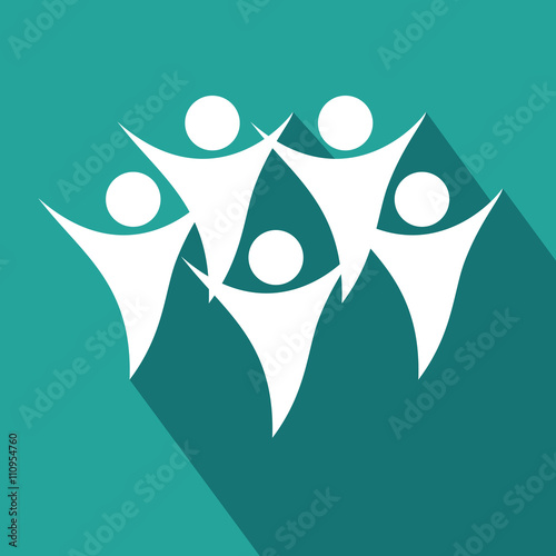 Logo équipe -flat design