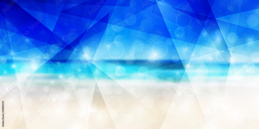 Obraz premium 海 夏 風景 背景