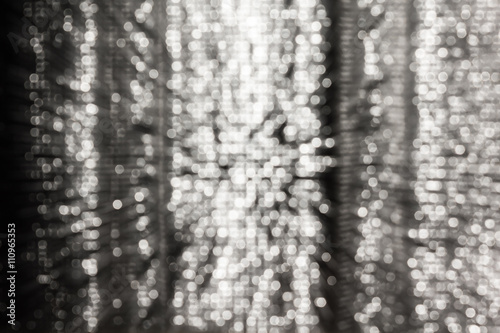 Wonderful platinum millennium modern bokeh abstract glitter 