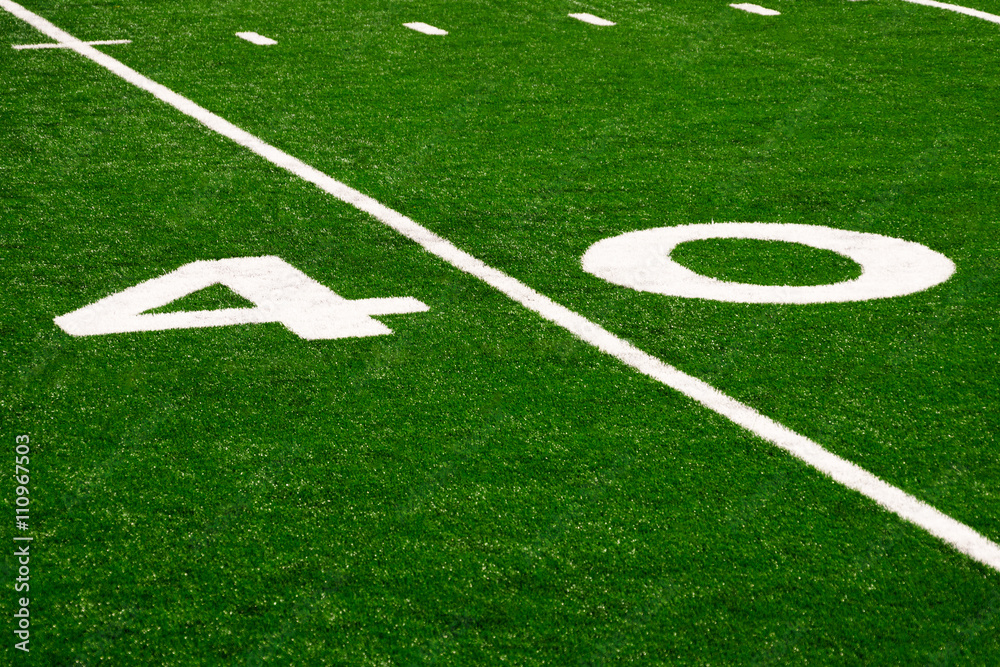 Football Field 40 Yard Line Picture Football Field 40 Yard Line Picture