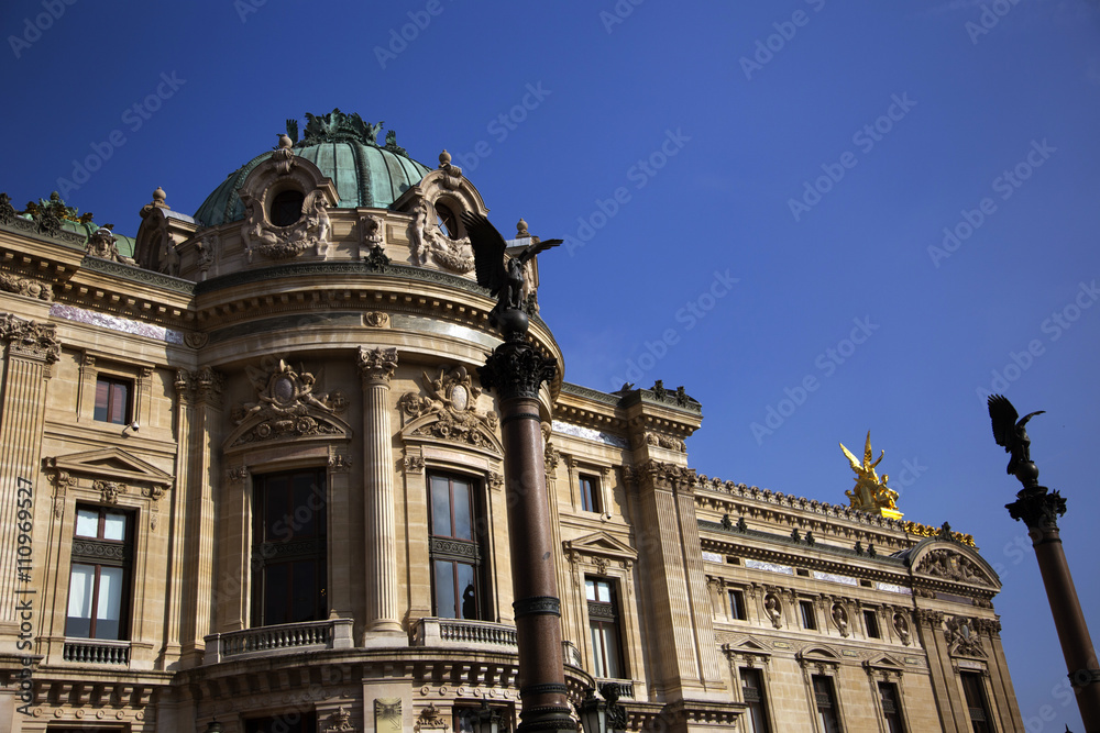 Authentic Paris building, France Authentic Paris building, France