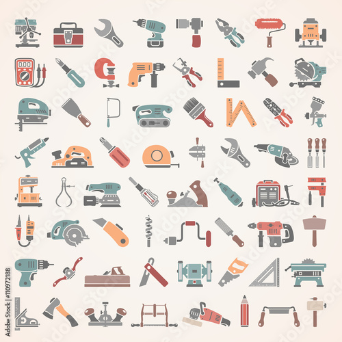 Flat Icons - Tools