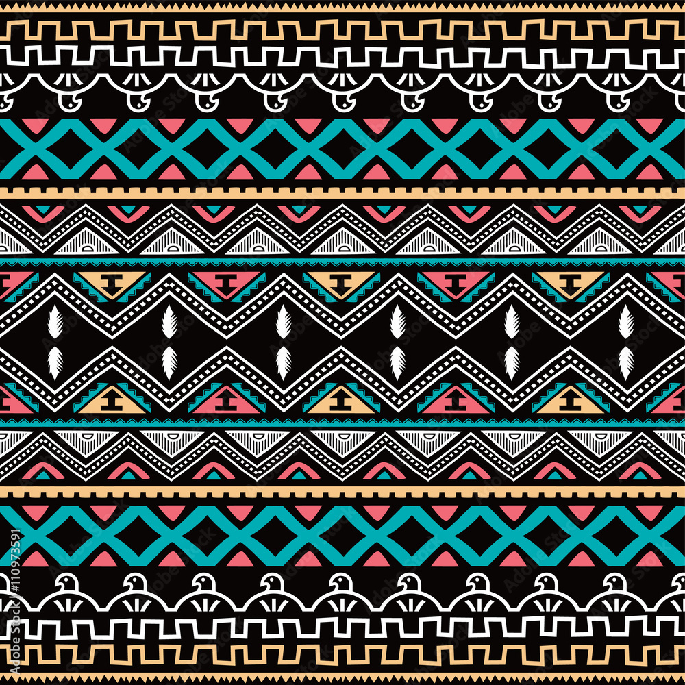 color native ethnic seamless pattern color native ethnic seamless pattern