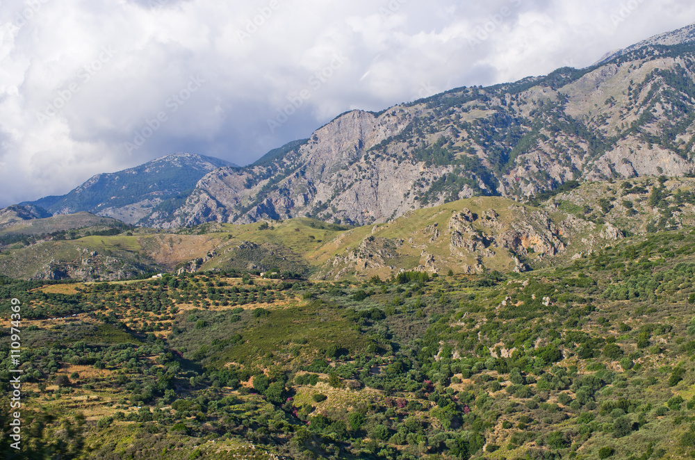 High mountains of Crete island, Greece High mountains of Crete island, Greece