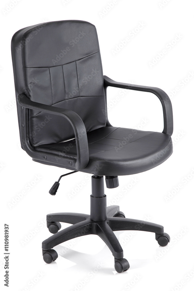 elegant office chair isolated on white background