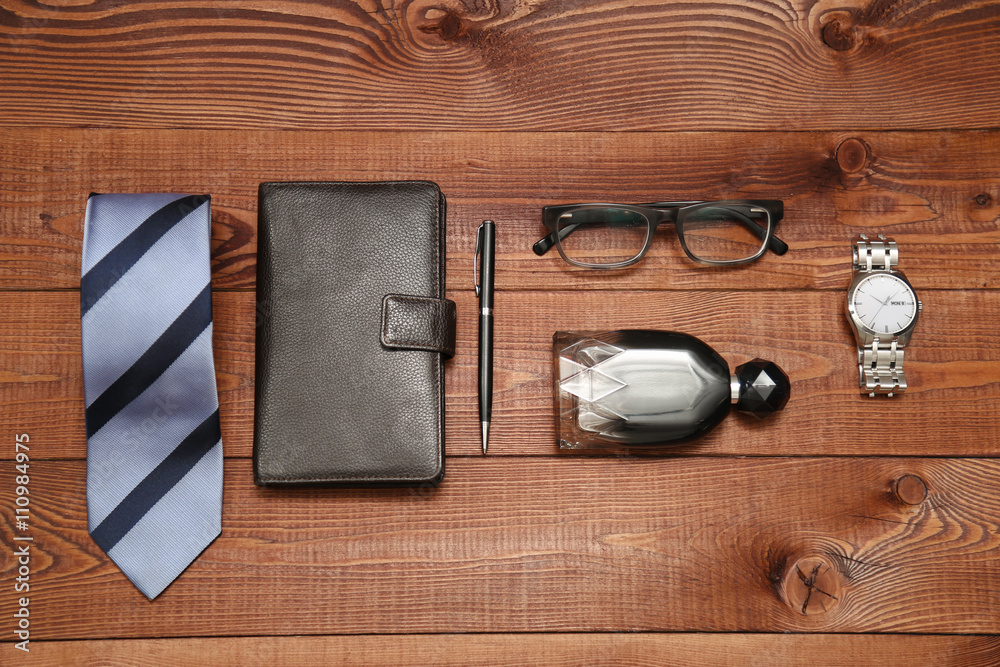Flat lay shot of Men fashion. Business look. Flat lay shot of Men fashion. Business look.