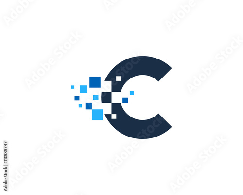 Letter C Pixel