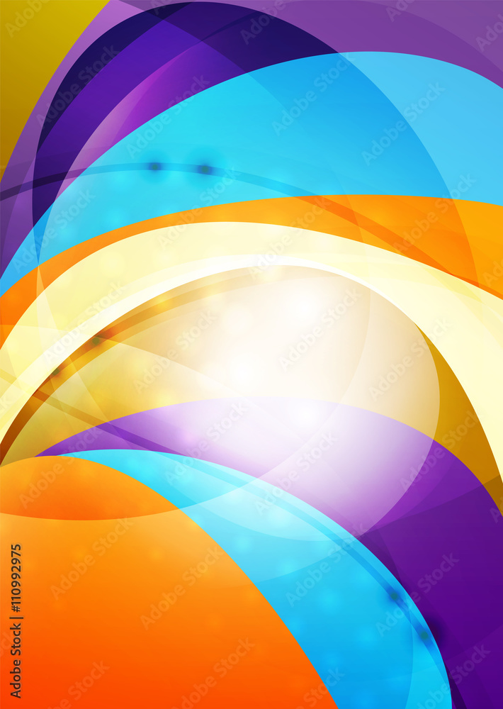 Modern curve stripes template Modern curve stripes template