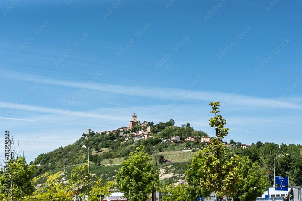 Village on the Langhe hills, Italy
