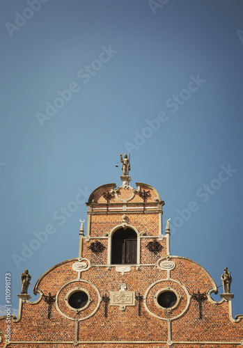 Church facade detail photo