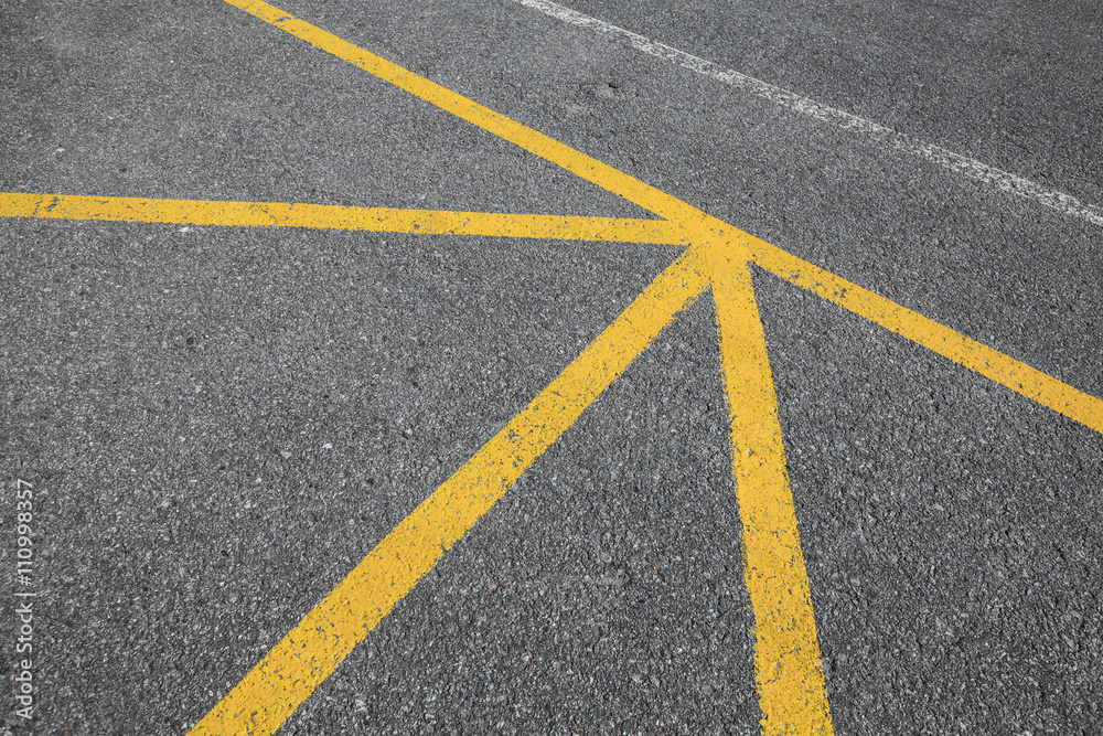 Abstract road marking background texture