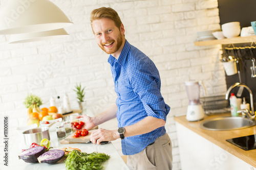 Man in the kitchen