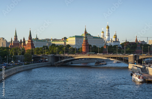 The main view of city centre of Moscow